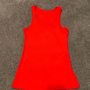 Red Athletic Tank Top